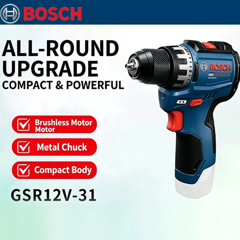 Home Appliances - ボッシュ GSR 12V-31 ブラシレス電動ドリル 高トルク デュアルスピード