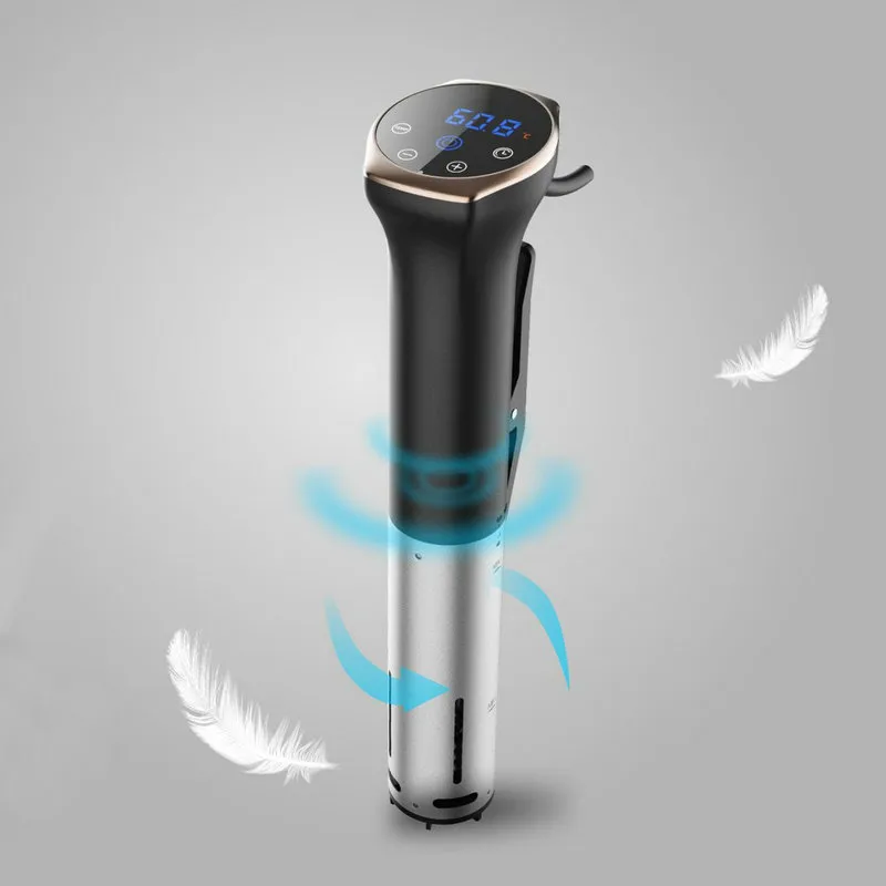 Digital Sous Vide Precision Cooker - スマート・スース・ヴィード・クッカー：高精度な浸漬式循環加熱装置、低温でのじっくりとした調理が可能。デジタルタッチコントロール式。キッチンに最適。