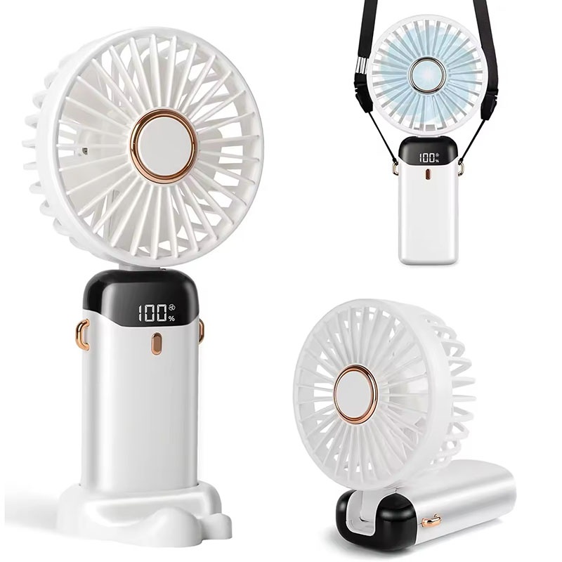 5段階風量調節、LEDライト付き、USB充電式、小型折りたた - Portable Blender Usb Rechargeable のレビューと価格