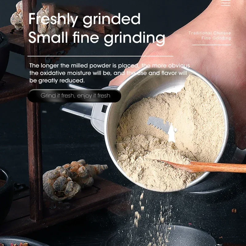 電動多機能コーヒーミル。家庭用。コーヒー豆、シリアル、ナッツ - Coffee Bean Grinder Electric のレビューと価格