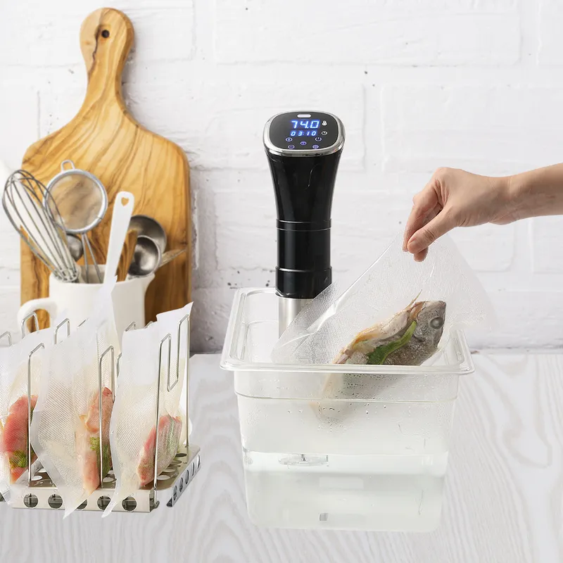 IPX7防水性能を備えた、デジタルタイマー制御機能付きの電気 - Digital Sous Vide Precision Cooker のレビューと価格