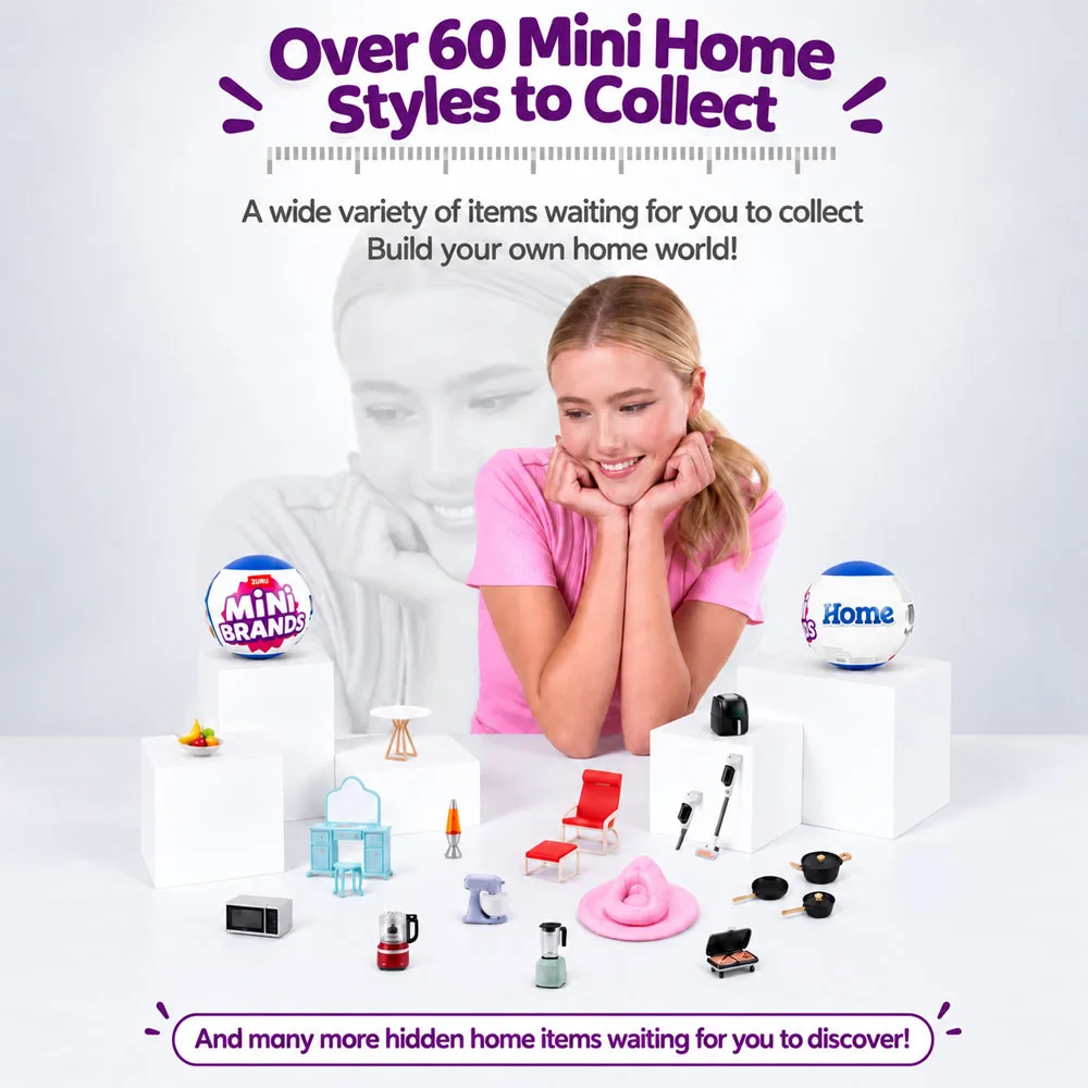 ZURU ミニブランド ホームシリーズ 60種類以上のミニチ - Small Appliances のレビューと価格