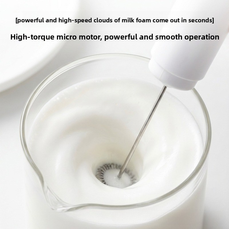 キッチン用パワフルミキサー、ミルクフォーマー、ハンドヘルドフ - Electric Milk Frother Handheld のレビューと価格