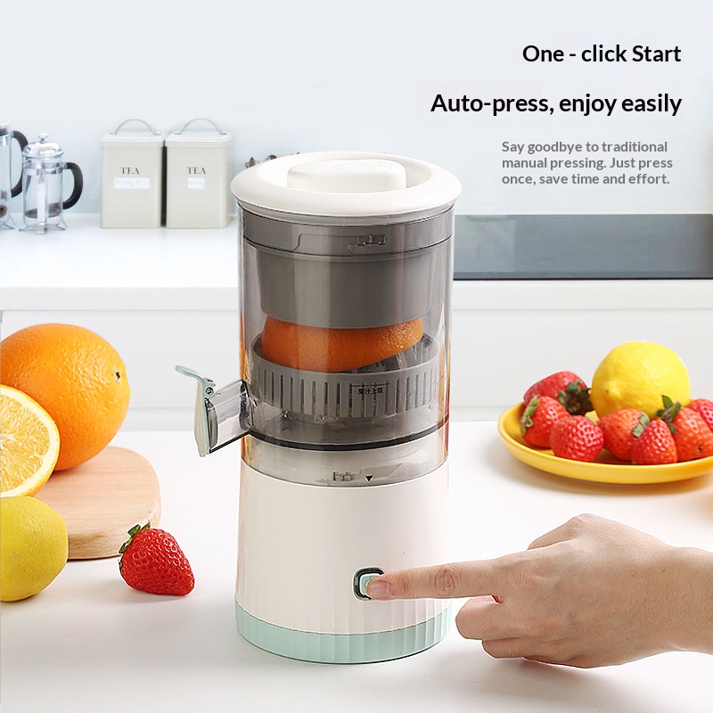 ポータブルワイヤレス電動ジューサー USB 充電式スローコー - Electric Slow Juicer Cold Press のレビューと価格